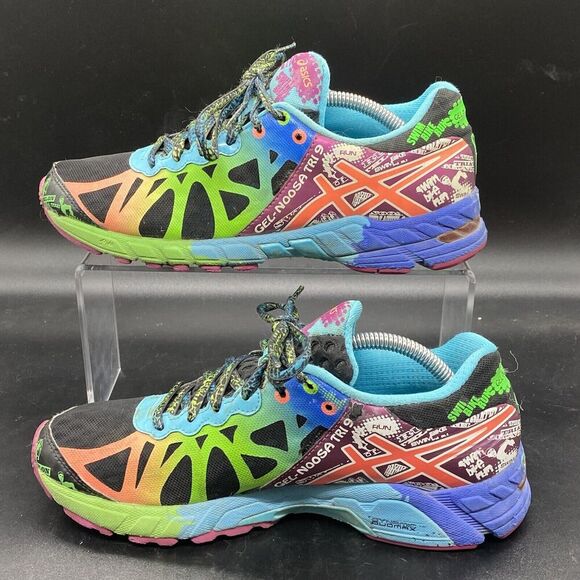 Asics Gel-noosa tri 9 T458N womens 7 running sneaker athletic colorful casual - Picture 2 of 7